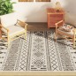 vidaXL Alfombra de pelo corto antideslizante multicolor 160x230 cm vidaXL Alfombra de pelo corto antideslizante multicolor 160x230 cm