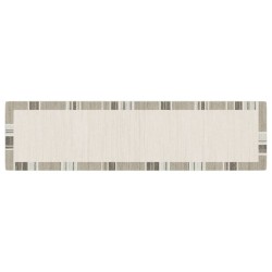 vidaXL Alfombra de pelo corto antideslizante multicolor 80x300 cm