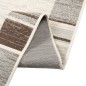 vidaXL Alfombra de pelo corto antideslizante multicolor 160x230 cm
