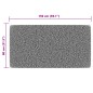 vidaXL Alfombra de pelo corto antideslizante multicolor 80x150 cm