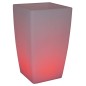 Eurotrail Lámpara LED recargable /maceta redonda 50 cm