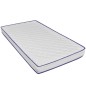 vidaXL Cama y colchón viscoelástico cuero sintético blanco 160x200 cm vidaXL Cama y colchón viscoelástico cuero sintético blanco 160x200 cm