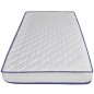 vidaXL Cama y colchón viscoelástico cuero sintético blanco 160x200 cm vidaXL Cama y colchón viscoelástico cuero sintético blanco 160x200 cm