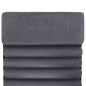 vidaXL Cojín para tumbona piel de ante gris vidaXL Cojín para tumbona piel de ante gris