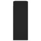 vidaXL Armarios de pared 2 uds madera de ingeniería negro vidaXL Armarios de pared 2 uds madera de ingeniería negro
