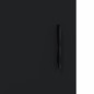 vidaXL Armarios de pared 2 uds madera de ingeniería negro vidaXL Armarios de pared 2 uds madera de ingeniería negro