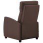 vidaXL Sillón de masaje eléctrico cuero sintético marrón vidaXL Sillón de masaje eléctrico cuero sintético marrón