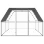 vidaXL Jaula gallinero de exterior de acero galvanizado 3x4x2 m vidaXL Jaula gallinero de exterior de acero galvanizado 3x4x2 m