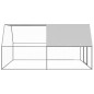 vidaXL Jaula gallinero de exterior de acero galvanizado 3x4x2 m vidaXL Jaula gallinero de exterior de acero galvanizado 3x4x2 m