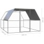 vidaXL Jaula gallinero de exterior de acero galvanizado 3x4x2 m vidaXL Jaula gallinero de exterior de acero galvanizado 3x4x2 m