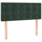 vidaXL Cama box spring colchón y LED terciopelo verde oscuro 80x200 cm vidaXL Cama box spring colchón y LED terciopelo verde oscuro 80x200 cm