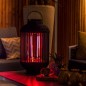 Sunred Calefactor de mesa Indox de halógeno 1200 W negro Sunred Calefactor de mesa Indox de halógeno 1200 W negro