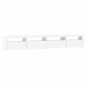 vidaXL Mueble de TV con luces LED blanco 240x35x40 cm vidaXL Mueble de TV con luces LED blanco 240x35x40 cm