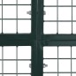 vidaXL Puerta de valla doble de acero con recubrimiento en polvo vidaXL Puerta de valla doble de acero con recubrimiento en polvo