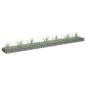 vidaXL Arriate de gaviones de acero galvanizado 270x30x10 cm vidaXL Arriate de gaviones de acero galvanizado 270x30x10 cm