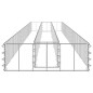 vidaXL Arriate de gaviones de acero galvanizado 270x30x10 cm vidaXL Arriate de gaviones de acero galvanizado 270x30x10 cm