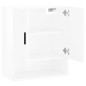 vidaXL Armario de pared madera de ingeniería blanco brillo 60x31x70 cm vidaXL Armario de pared madera de ingeniería blanco brillo 60x31x70 cm