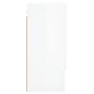 vidaXL Armario de pared madera de ingeniería blanco brillo 60x31x70 cm vidaXL Armario de pared madera de ingeniería blanco brillo 60x31x70 cm