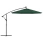 vidaXL Tela de repuesto para sombrilla voladiza verde 350 cm vidaXL Tela de repuesto para sombrilla voladiza verde 350 cm