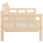 vidaXL Sofá cama madera maciza de pino 80x200 cm vidaXL Sofá cama madera maciza de pino 80x200 cm