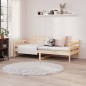 vidaXL Sofá cama madera maciza de pino 80x200 cm vidaXL Sofá cama madera maciza de pino 80x200 cm