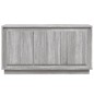 vidaXL Aparador madera contrachapada gris Sonoma 102x35x55 cm vidaXL Aparador madera contrachapada gris Sonoma 102x35x55 cm