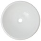 vidaXL Lavabo de baño redondo con grifo mezclador cerámica blanco vidaXL Lavabo de baño redondo con grifo mezclador cerámica blanco