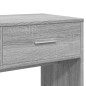vidaXL Tocador con espejo color gris Sonoma 80x39x80 cm vidaXL Tocador con espejo color gris Sonoma 80x39x80 cm
