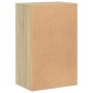 vidaXL Armario almacenaje madera ingeniería roble Sonoma 56,5x39x90 cm vidaXL Armario almacenaje madera ingeniería roble Sonoma 56,5x39x90 cm