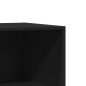 vidaXL Armario de madera de ingeniería negro 77x48x102 cm vidaXL Armario de madera de ingeniería negro 77x48x102 cm