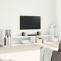 vidaXL Muebles para TV 2 uds madera de ingeniería blanco 100x30x50 cm vidaXL Muebles para TV 2 uds madera de ingeniería blanco 100x30x50 cm