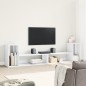 vidaXL Muebles para TV 2 uds madera de ingeniería blanco 100x30x50 cm vidaXL Muebles para TV 2 uds madera de ingeniería blanco 100x30x50 cm