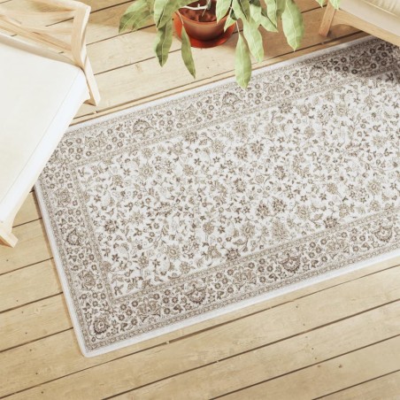 vidaXL Alfombra de pelo corto antideslizante multicolor 80x150 cm