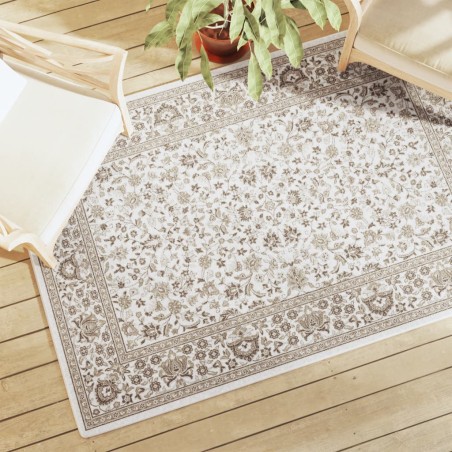 vidaXL Alfombra de pelo corto antideslizante multicolor 120x180 cm