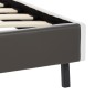 vidaXL Cama con colchón viscoelástico cuero sintético 180x200 cm vidaXL Cama con colchón viscoelástico cuero sintético 180x200 cm