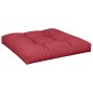 vidaXL Cojines para palets 2 unidades tela rojo tinto vidaXL Cojines para palets 2 unidades tela rojo tinto