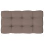 vidaXL Otomana de jardín de palets madera de pino impregnada gris vidaXL Otomana de jardín de palets madera de pino impregnada gris