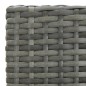 vidaXL Conjunto de bar para jardín 7 piezas con cojines gris vidaXL Conjunto de bar para jardín 7 piezas con cojines gris