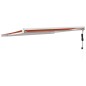 vidaXL Toldo retráctil aluminio y tela naranja y marrón 3,5x2,5 m vidaXL Toldo retráctil aluminio y tela naranja y marrón 3,5x2,5 m