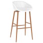 vidaXL Mesa alta y taburetes de bar 7 piezas negro y blanco vidaXL Mesa alta y taburetes de bar 7 piezas negro y blanco