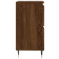vidaXL Aparadores 2 piezas madera contrachapada marrón roble vidaXL Aparadores 2 piezas madera contrachapada marrón roble