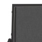 vidaXL Banco mecedora jardín acero y textilene negro 120,5x76x86,5 cm vidaXL Banco mecedora jardín acero y textilene negro 120,5x76x86,5 cm