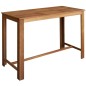 vidaXL Set mesa de bar y taburetes 7 piezas de madera de acacia maciza vidaXL Set mesa de bar y taburetes 7 piezas de madera de acacia maciza