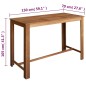 vidaXL Set mesa de bar y taburetes 7 piezas de madera de acacia maciza vidaXL Set mesa de bar y taburetes 7 piezas de madera de acacia maciza