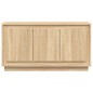 vidaXL Aparador madera contrachapada roble Sonoma 102x35x55 cm