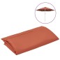 vidaXL Tela de repuesto para sombrilla terracota 300 cm vidaXL Tela de repuesto para sombrilla terracota 300 cm