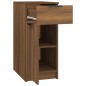 vidaXL Armario de escritorio madera marrón roble 33,5x50x75 cm vidaXL Armario de escritorio madera marrón roble 33,5x50x75 cm
