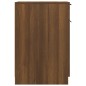 vidaXL Armario de escritorio madera marrón roble 33,5x50x75 cm vidaXL Armario de escritorio madera marrón roble 33,5x50x75 cm