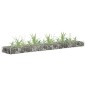vidaXL Arriate de gaviones de acero galvanizado 180x30x10 cm vidaXL Arriate de gaviones de acero galvanizado 180x30x10 cm