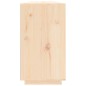 vidaXL Aparador madera maciza de pino 100x40x75 cm vidaXL Aparador madera maciza de pino 100x40x75 cm